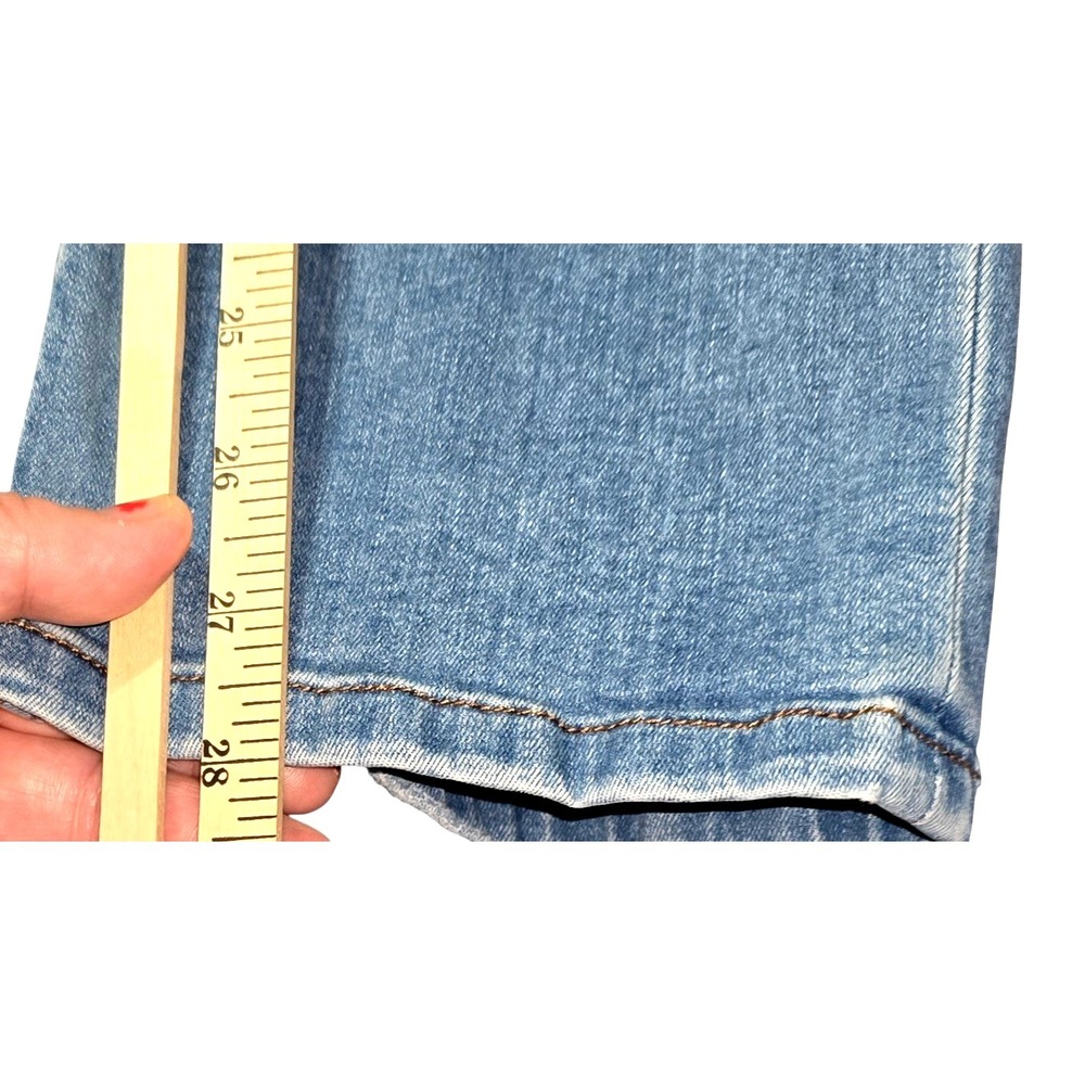 Tommy Bahama Jeans Womens Size 6 32x28 Blue Straight Leg Mid Rise Slim Boyfriend - Picture 3 of 8
